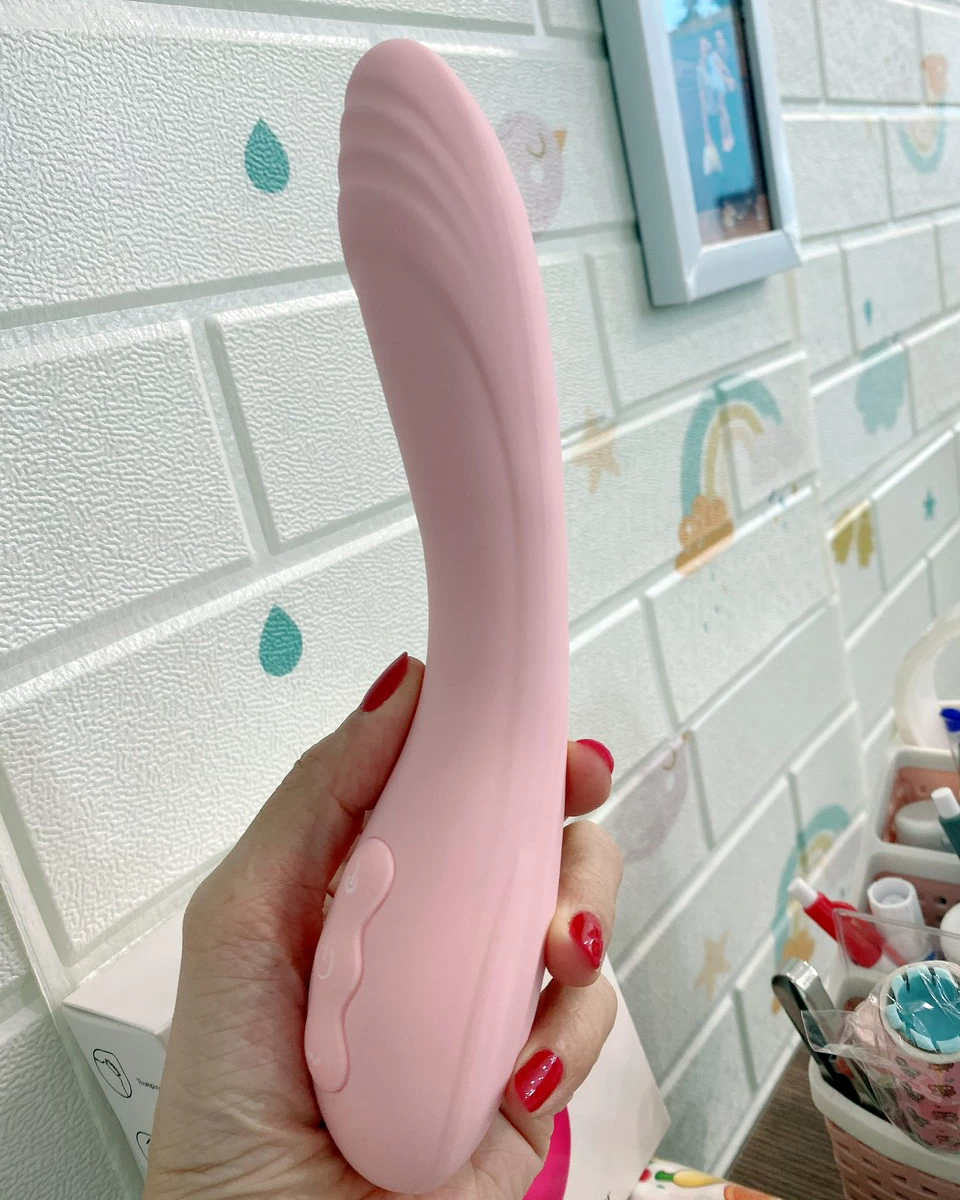 ManMiao Heated Pink Handheld Massage Vibrator