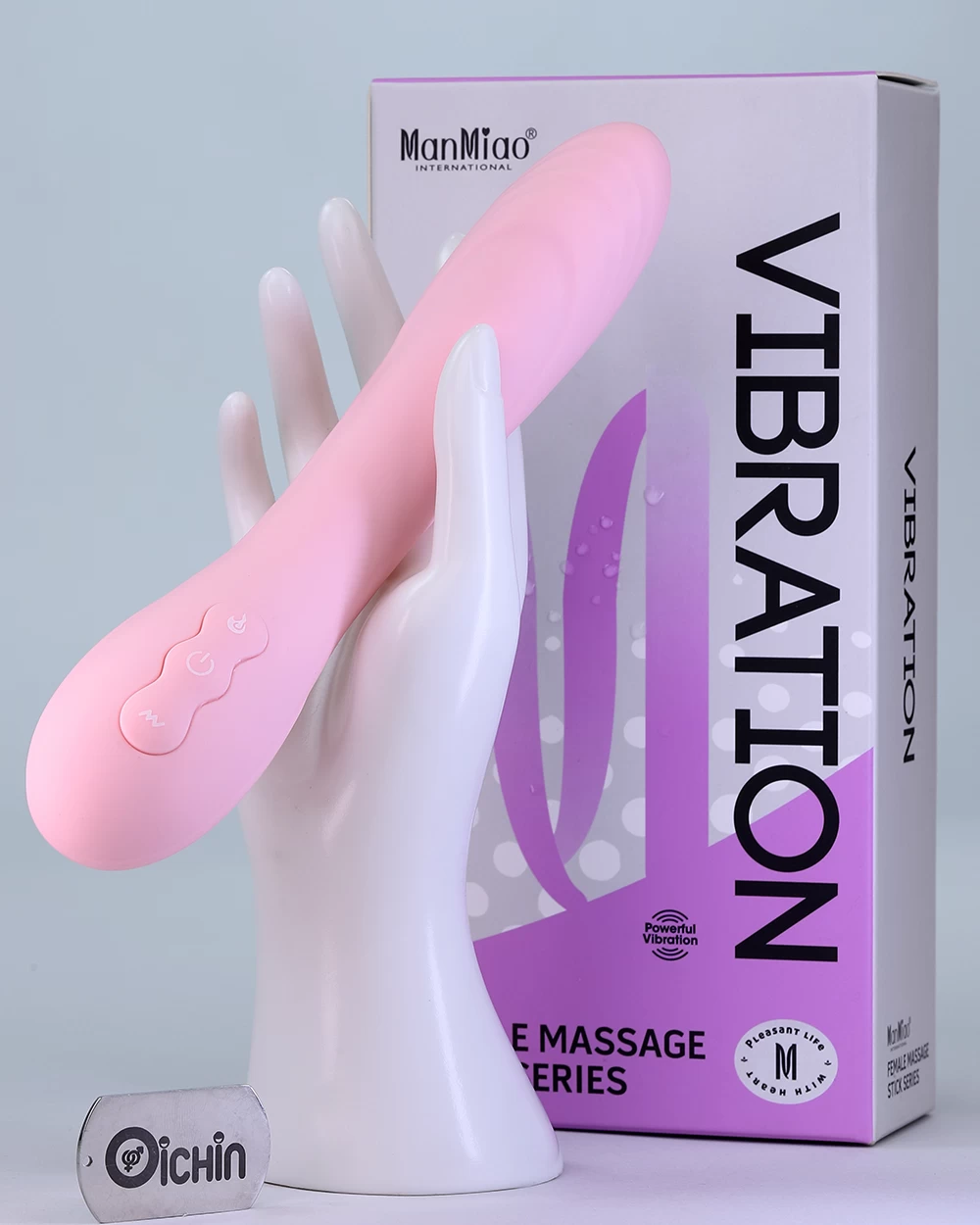 Heated Vibrator ManMiao rung nhiệt massage tình yêu nữ đa chức năng