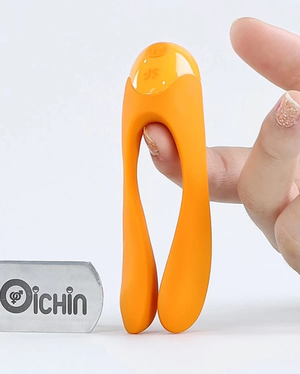 Satisfyer Candy Cane rung ngón tay kích thích nhũ hoa cô bé 