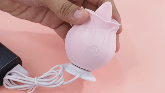 Máy massage lưỡi liếm Touch Of Happiness tốc độ cao chất liệu silicone