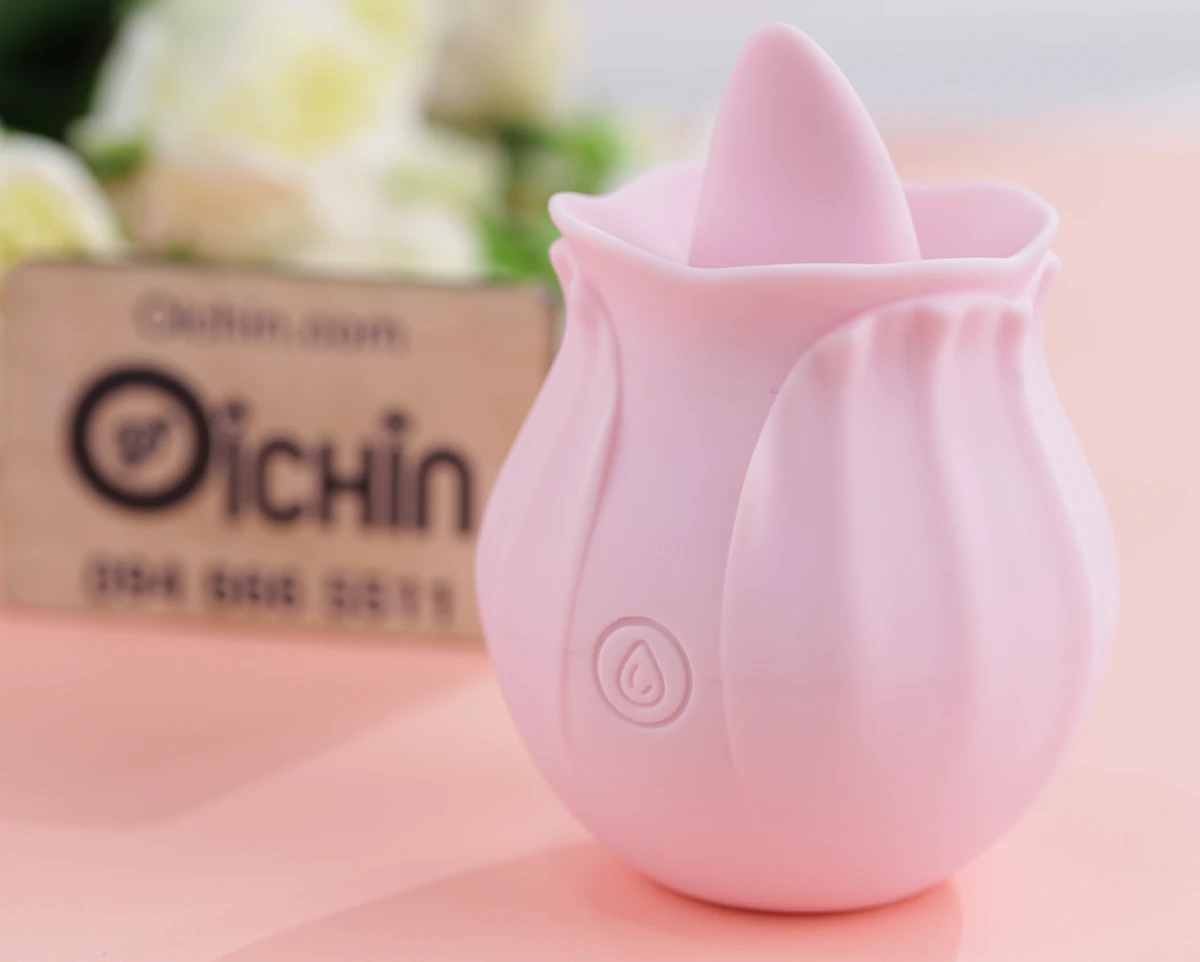 Máy massage lưỡi liếm Touch Of Happiness tốc độ cao chất liệu silicone