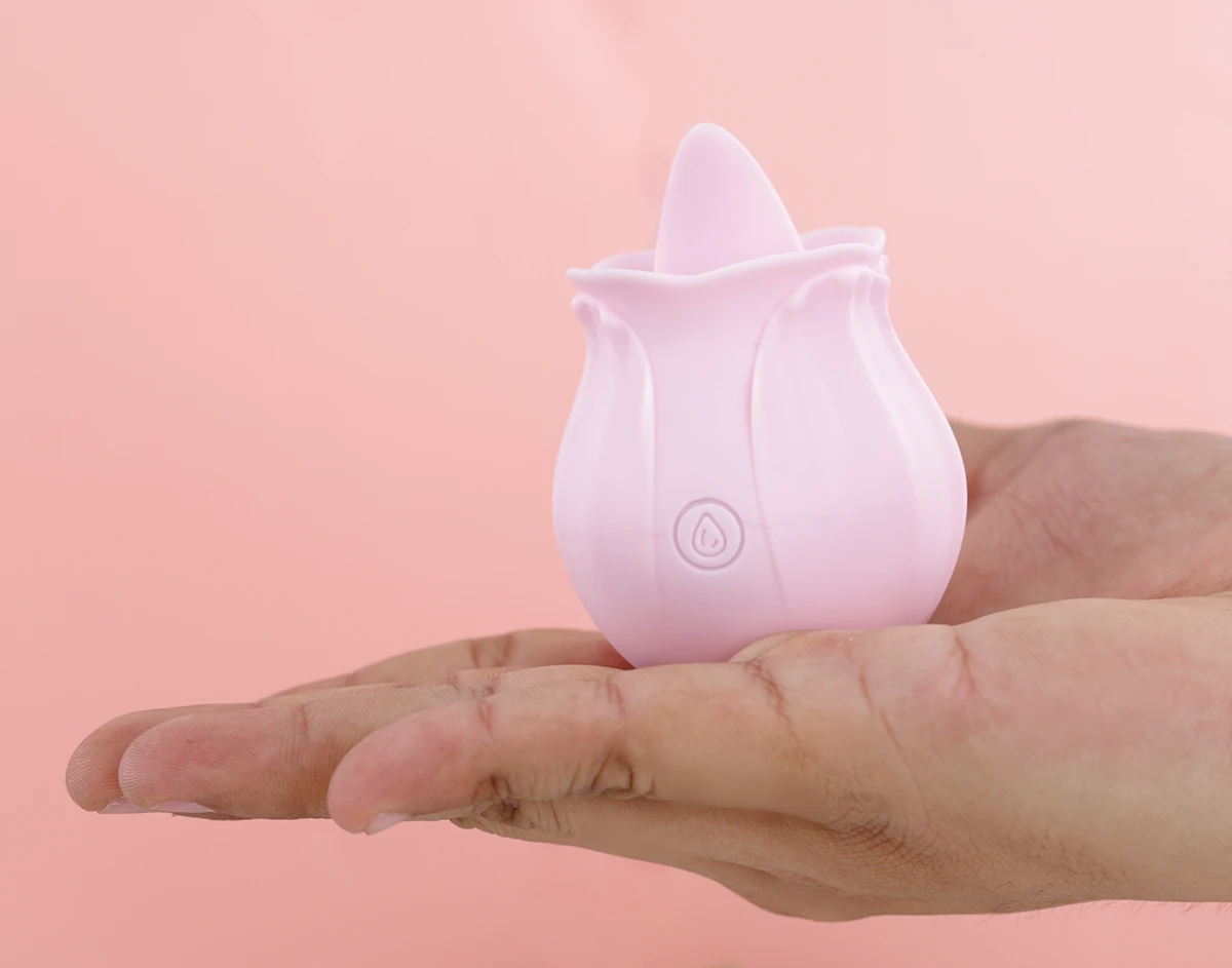 Máy massage lưỡi liếm Touch Of Happiness tốc độ cao chất liệu silicone