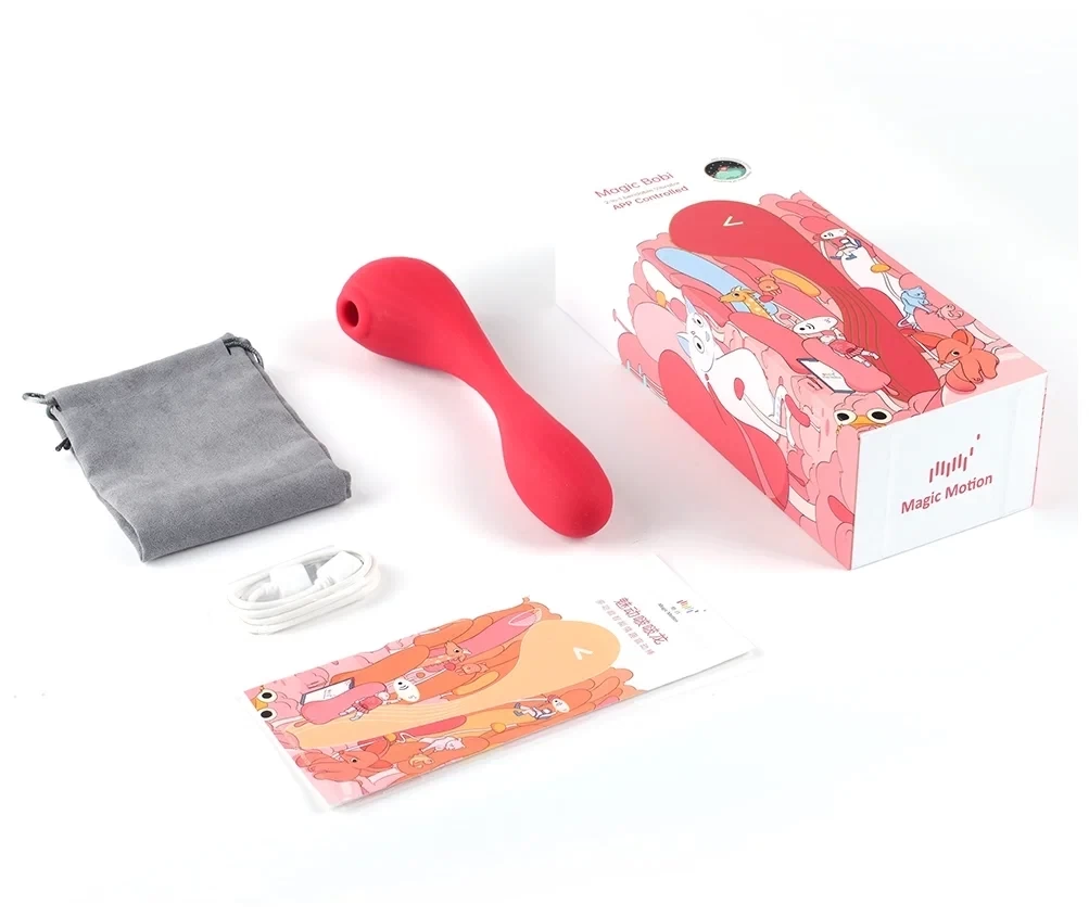 Magic Bobi 2in1 hút rung đa chế độ điều khiển app silicon mềm
