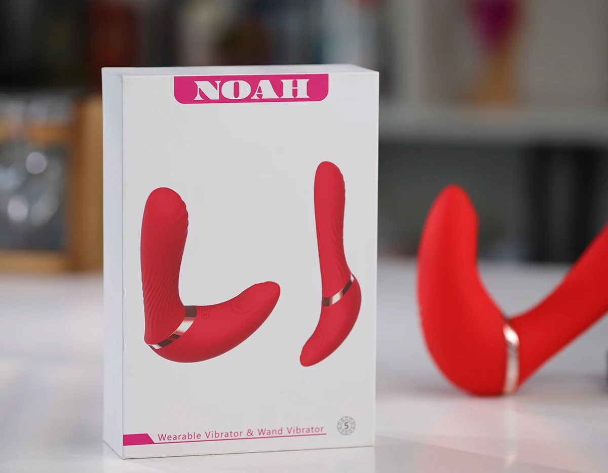 Nalone Noah máy massage xoay bi rung đập cao cấp kích thích âm vật