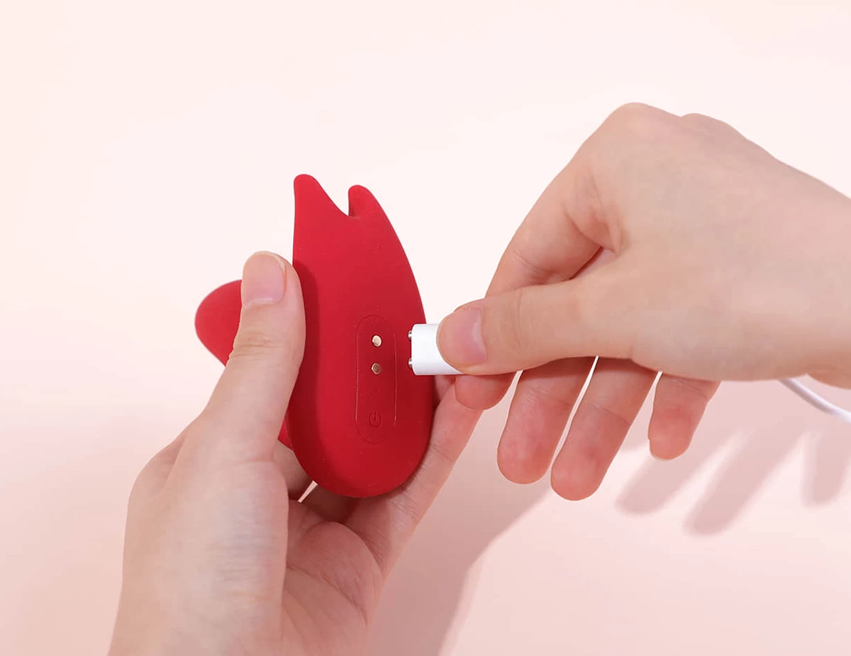 Magic Umi rung âm vật âm đạo động cơ kép silicone mềm mại
