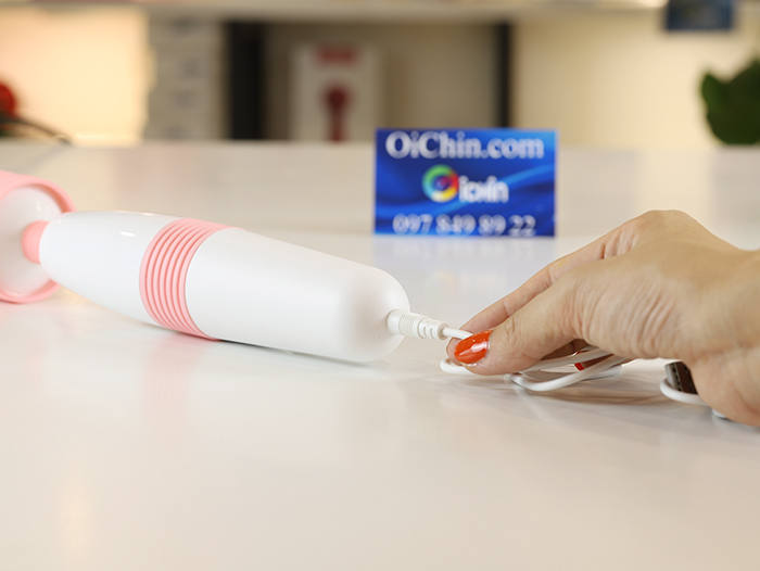 Leten Lightning AV 10 chế độ rung mạnh mẽ sưởi ấm LCD