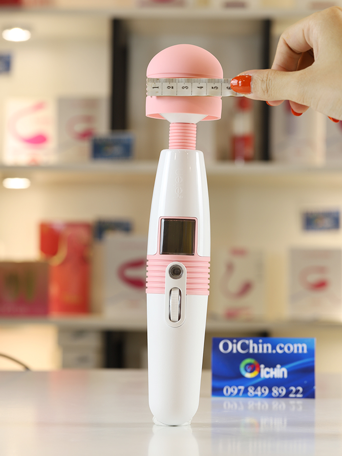 Leten Lightning AV 10 chế độ rung mạnh mẽ sưởi ấm LCD