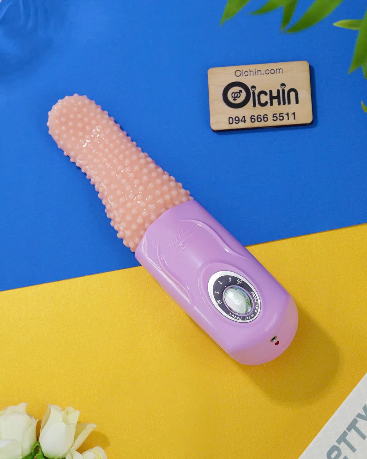 Máy lưỡi liếm Pretty Love Tongue 3 kiểu xoay rung động tuyệt vời