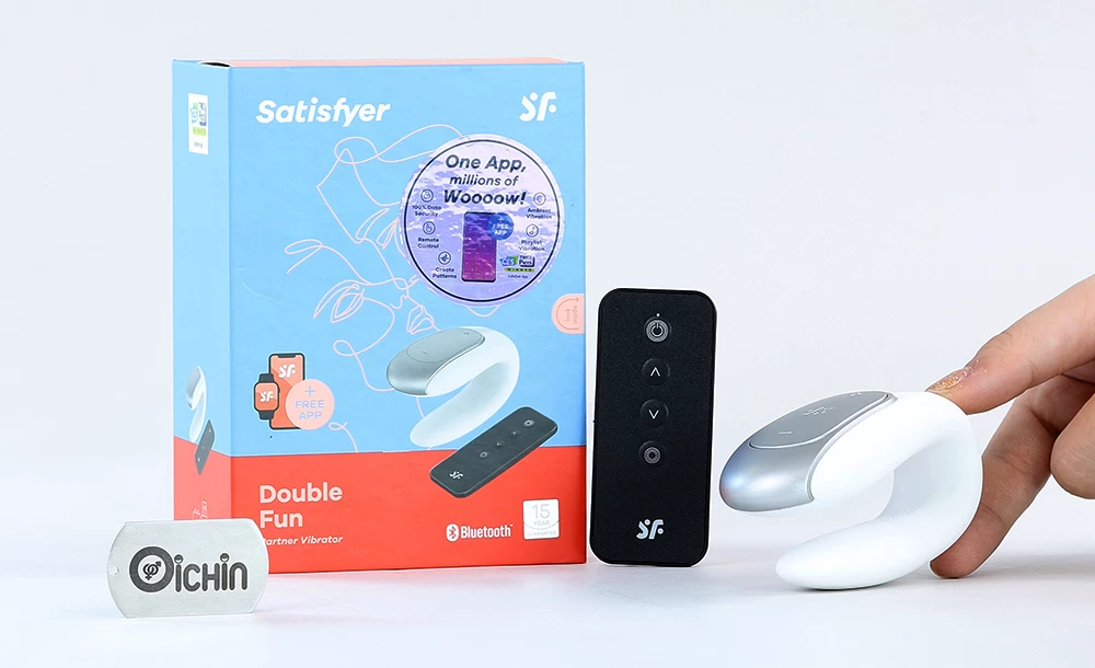 Satisfyer Double Fun 2 Đầu Rung Kết Nối App Điều Khiển Từ Xa Satisfyer Double Fun 2 Đầu Rung Kết Nối App Điều Khiển Từ Xa