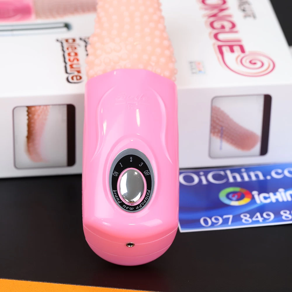 Lưỡi giả rung 3 tần số massage âm vật kích thích tuyệt đỉnh
