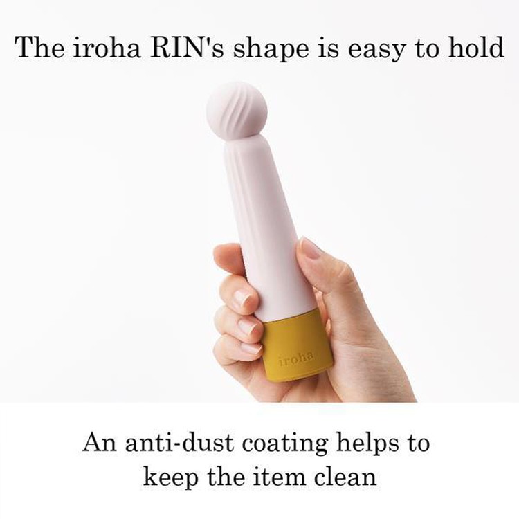 Máy Massage Tình Yêu Tenga Iroha RIN Rung 4 Kiểu Silicone