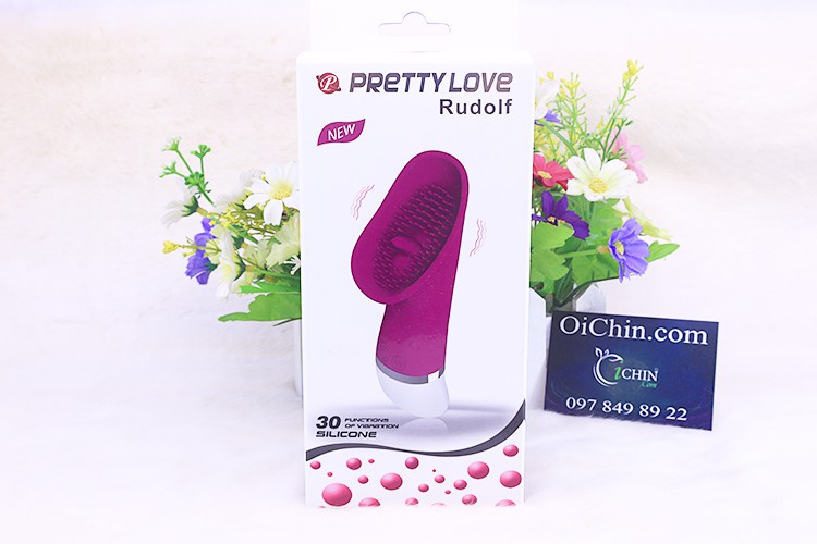 Pretty Love Rudolf Lưỡi Giả Rung 30 Chế Độ Vùng Kín