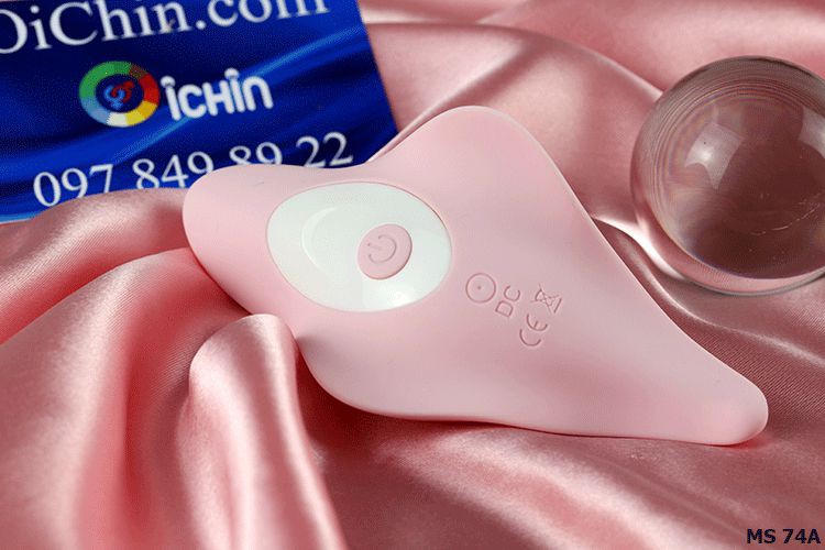 Trứng rung gắn quần chip điều khiển từ xa silicone mềm