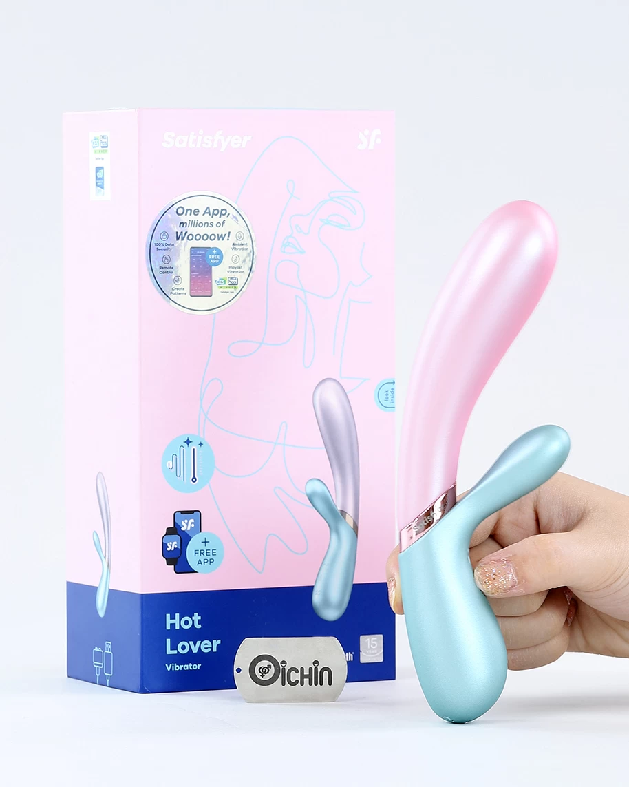 Satisfyer Hot Lover máy rung tai thỏ tỏa nhiệt kích thích mua ngay