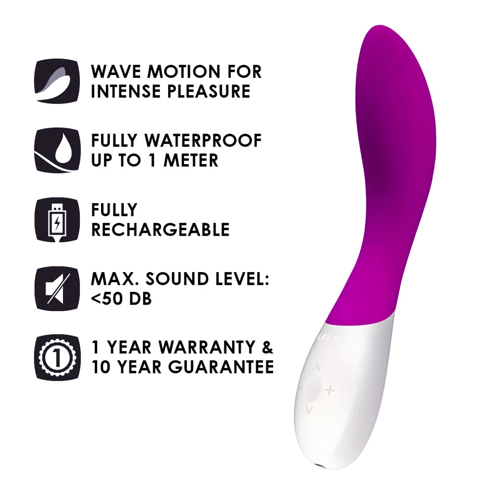 Lelo Mona Wave rung ngoáy đa chế độ cao cấp kích thích điểm G siêu đỉnh
