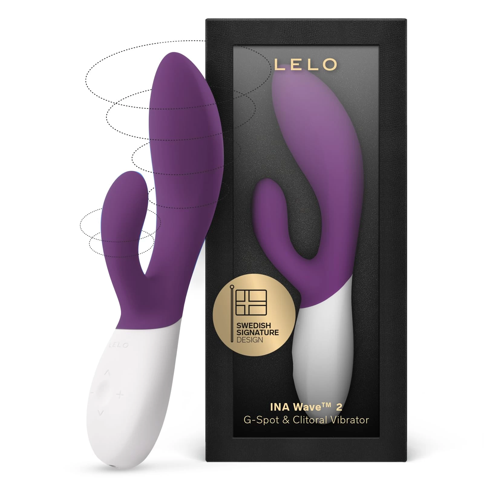 Lelo Ina Wave 2 Máy Rung Hai Đầu Massage Kích Thích Nữ