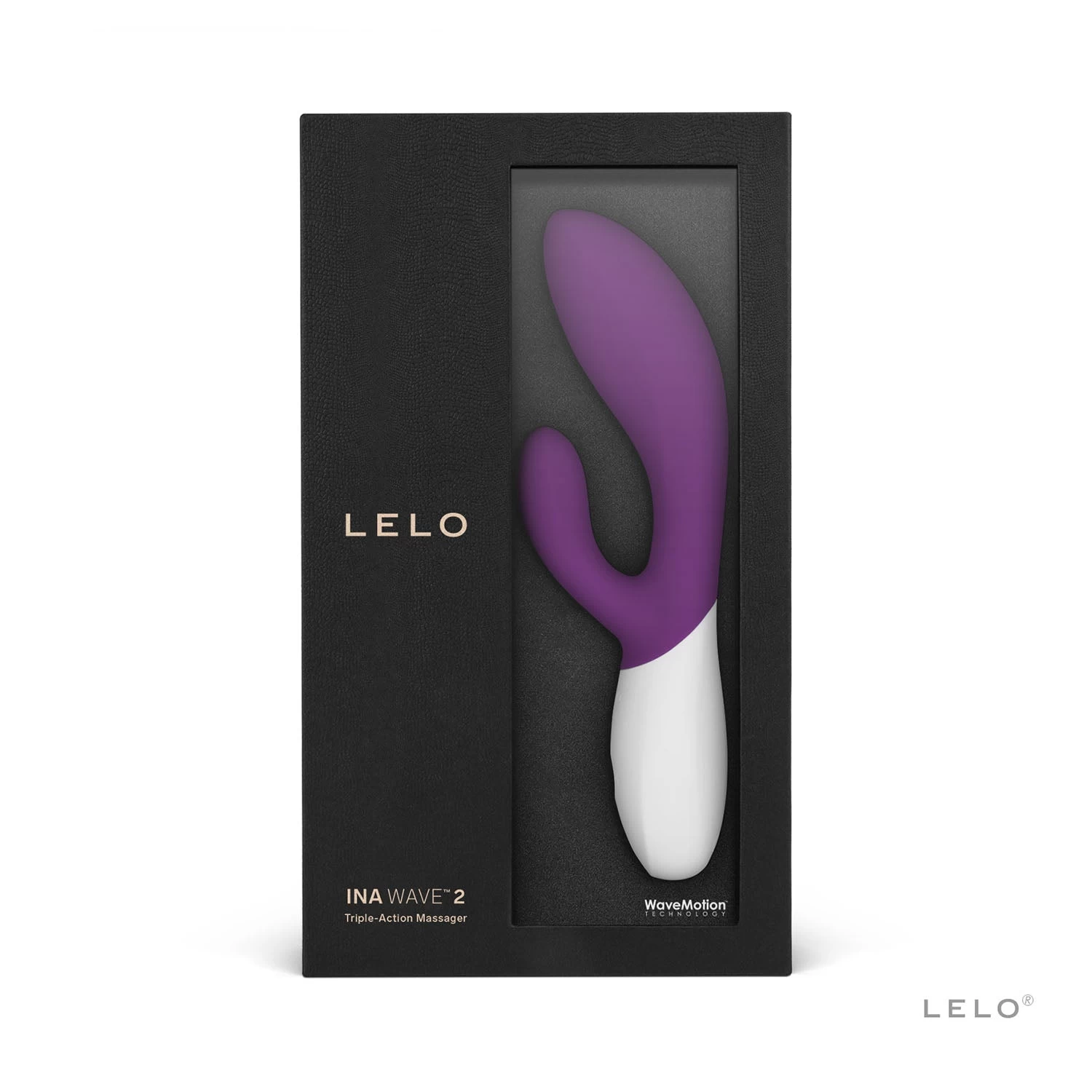 Lelo Ina Wave 2 máy rung thỏ công nghệ Wavemotion 12 chế độ rung