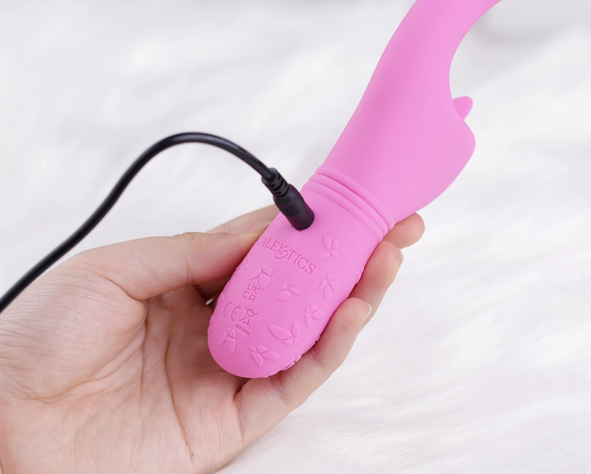 Máy massage CalExotics Kiss Flicker rung lưỡi liếm kích thích điểm G