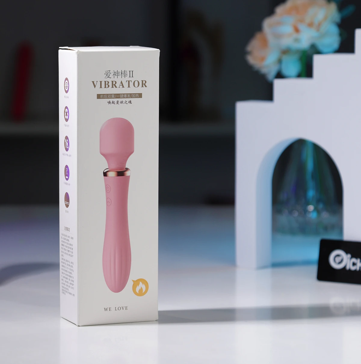 Chày rung 2 đầu Lilo Eros Stick nóng ấm cực khoái, thăng hoa