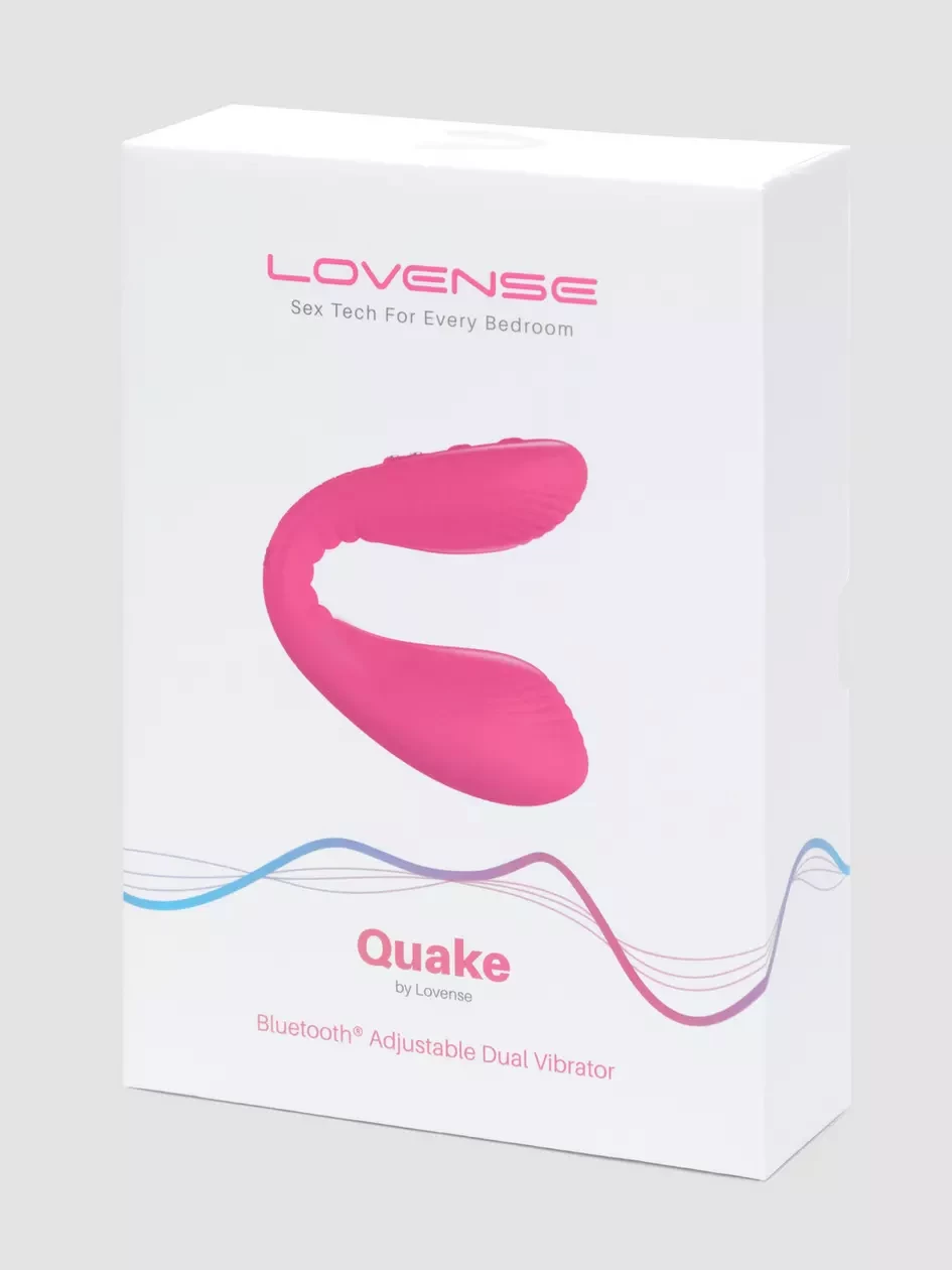 Trứng rung Lovense Quake kép kích thích mạnh mẽ