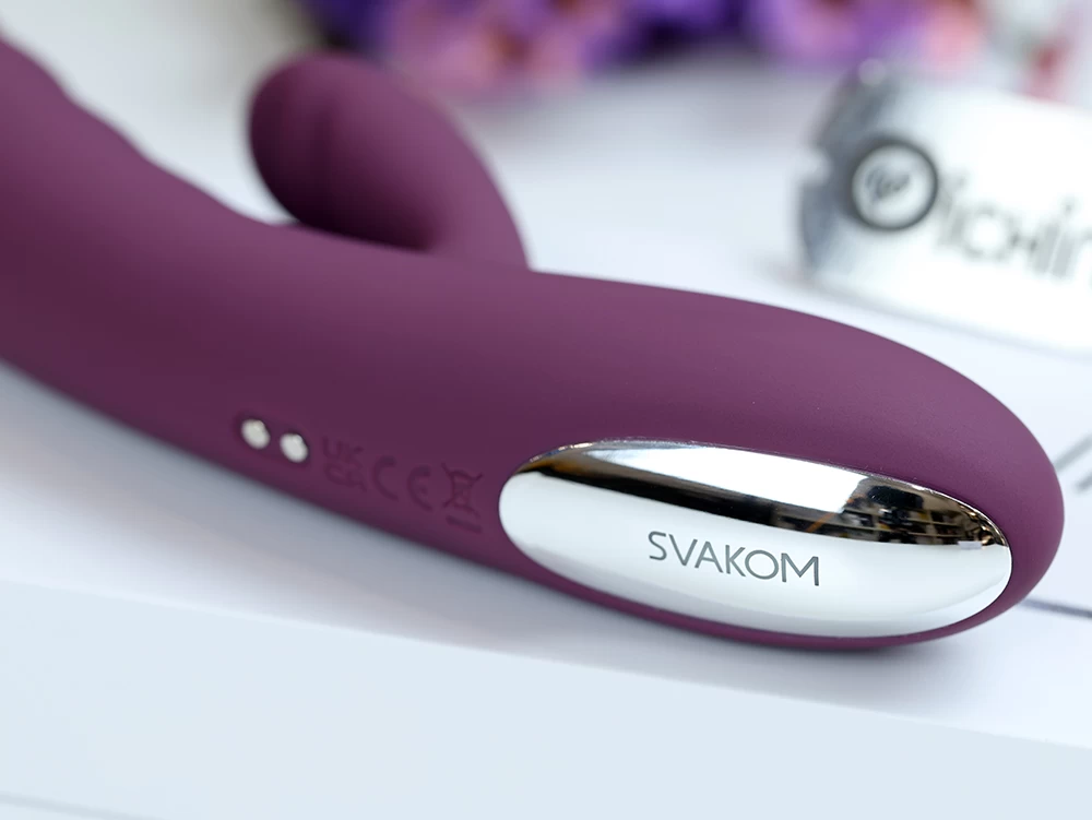 SVAKOM Avery Máy Massage Rung Kích Thích Kép Mạnh Mẽ Hiệu Quả