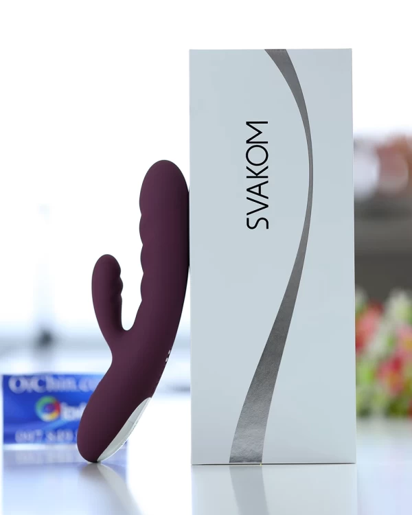 SVAKOM AVERY máy massage có nhánh rung kích thích kép