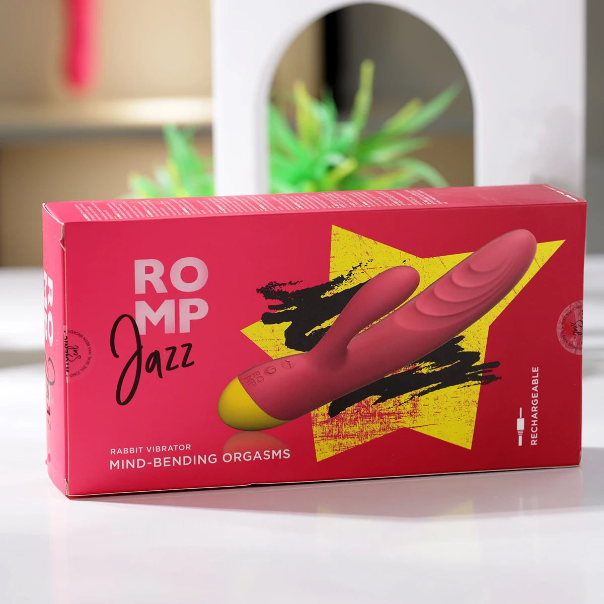 Máy rung 2 đầu Romp Jazz kích thích điểm G đa cảm xúc thương hiệu Đức