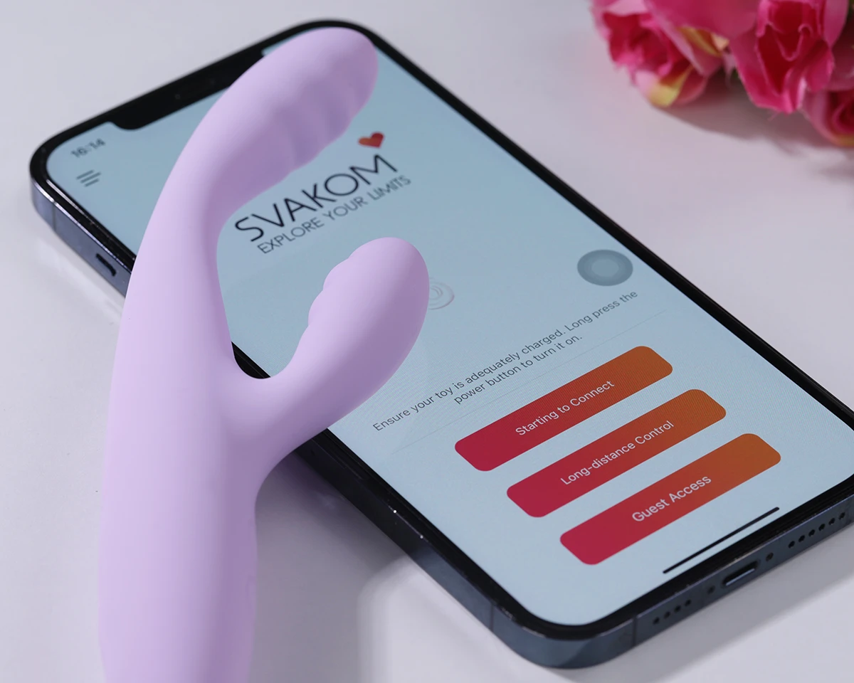 Svakom Cici Plus 2 Máy Massage Rung Kết Hợp App Tỏa Nhiệt Ấm Áp