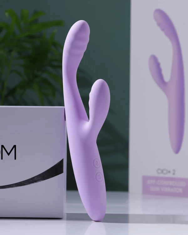 Svakom Cici Plus 2 Máy Massage Rung Kết Hợp App Tỏa Nhiệt Ấm Áp