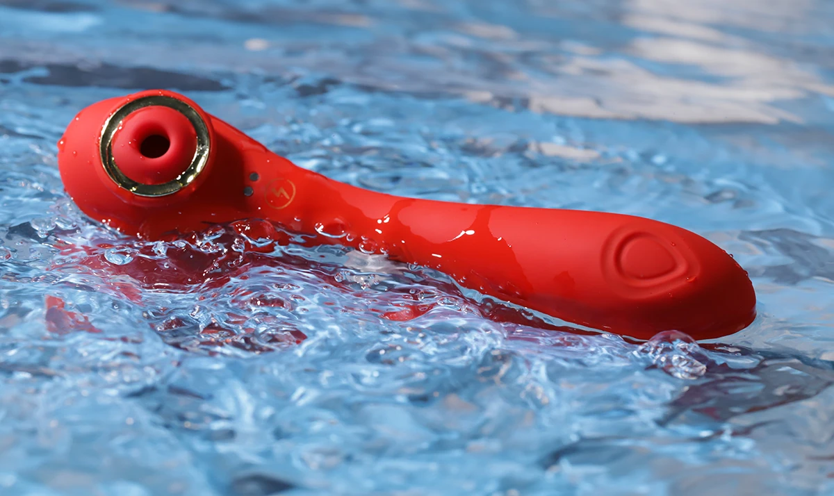 Máy rung đập bi Leten Sucking Massager kết hợp hút toả nhiệt kích thích