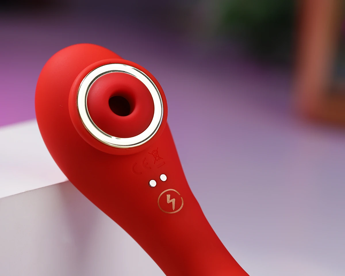 Máy rung đập bi Leten Sucking Massager kết hợp hút toả nhiệt kích thích