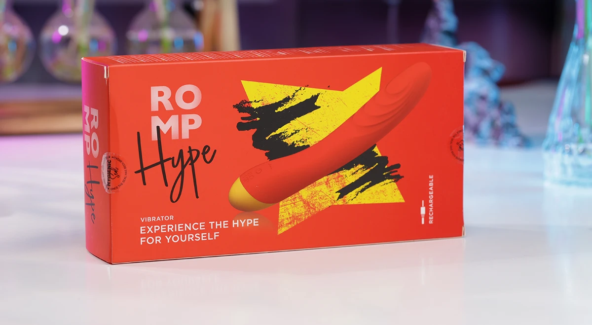 Máy Rung Massage ROMP Hype 10 Tần Số Vân Sóng Kích Thích Mua Ngay