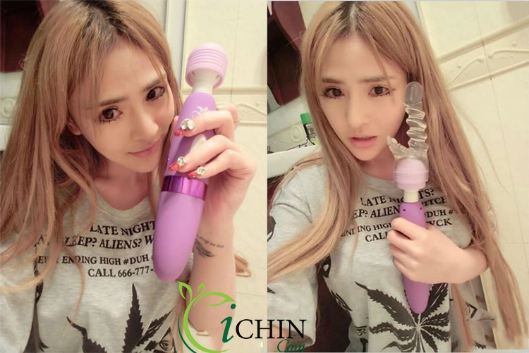 Máy massage Luoge King Kong rung đa chế độ pin sạc