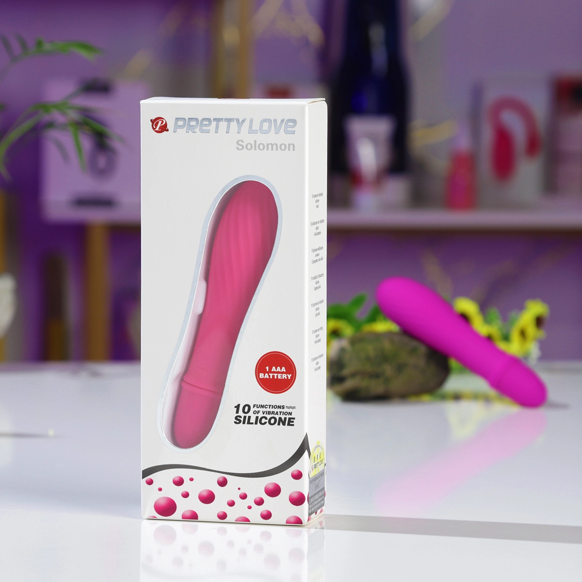 Pretty Love Solomon máy rung mini 10 chế độ độc đáo sang trọng