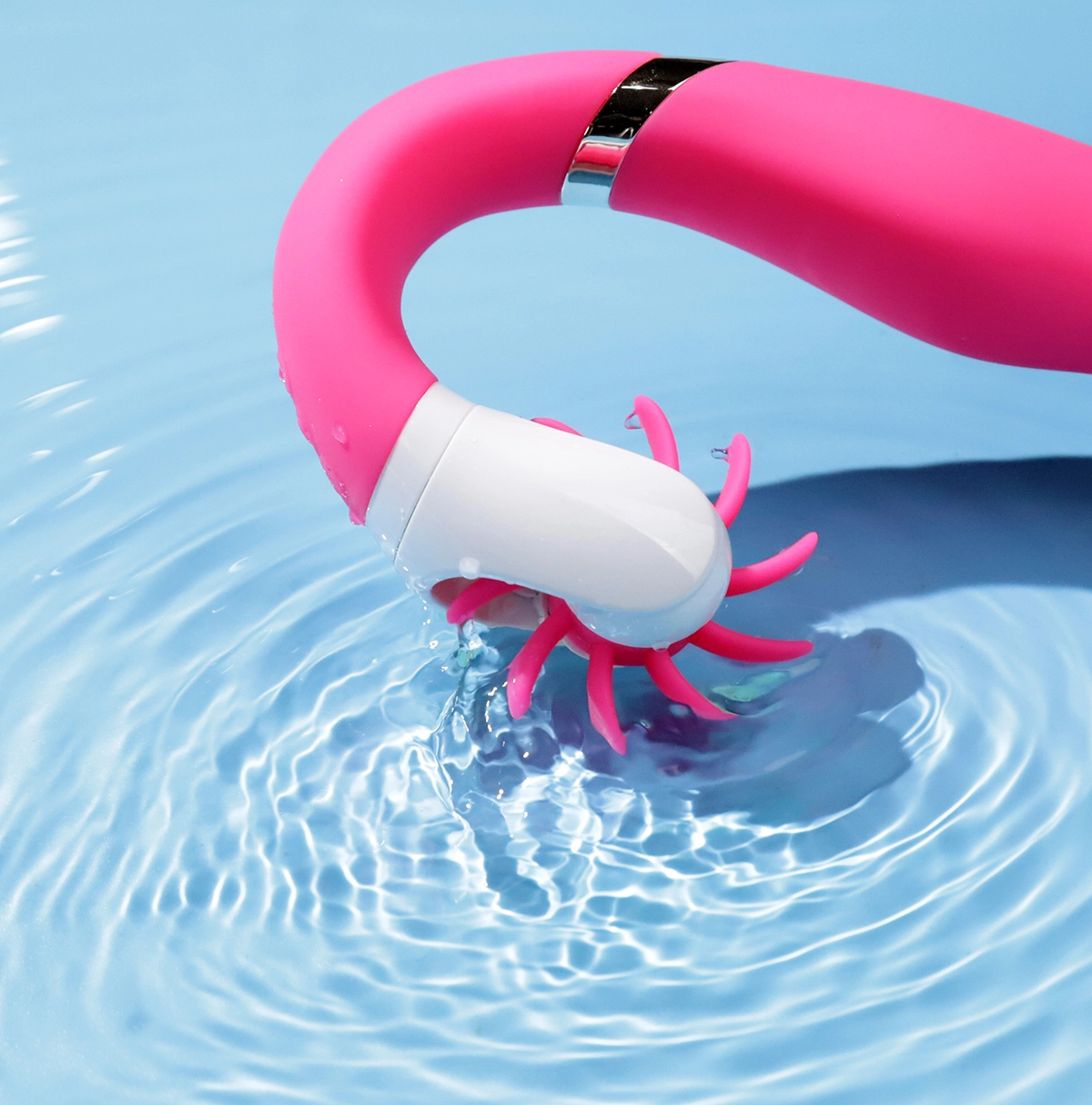 CHI Lưỡi giả rung xoay 12 chế độ tỏa nhiệt siêu mềm mại