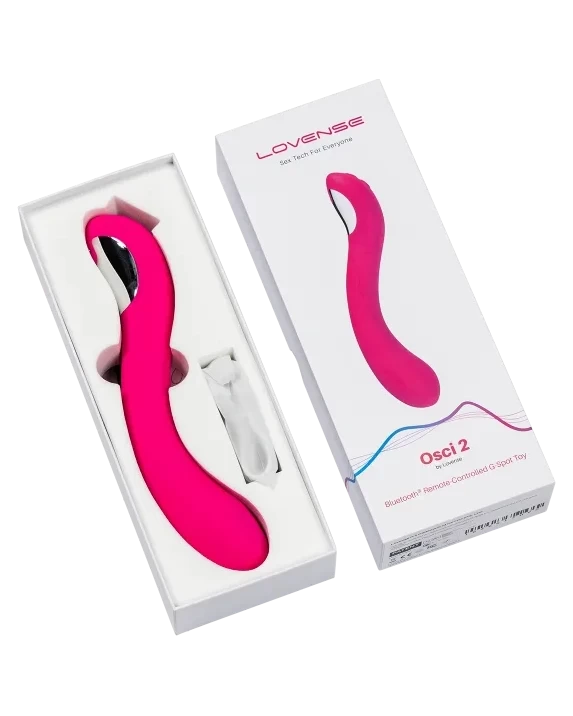 Lovense Osci 2 Rung Không Giới Hạn Chống Nước 100% Silicone 