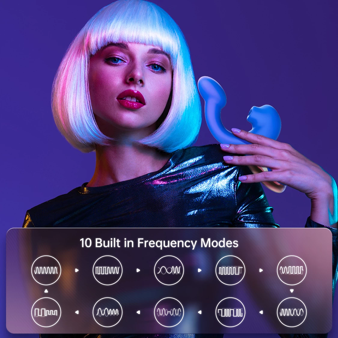 Máy rung massage điểm G Magic Motion Ponder liếm âm vật nhỏ gọn