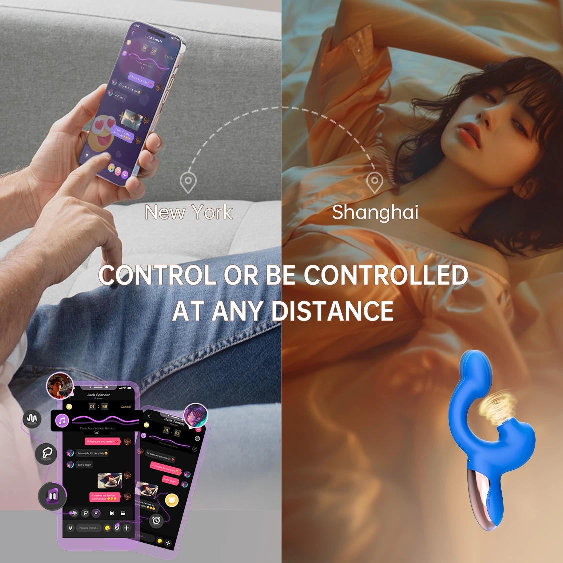 Magic Motion Ponder máy rung massage điểm G lưỡi liếm âm vật