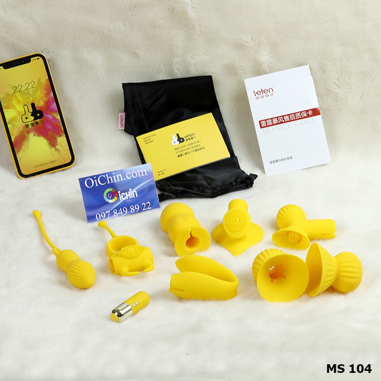 Bộ Combo Đồ Chơi LETEN 7 Món Massage Đầy Đủ Tân Trang Cuộc Yêu