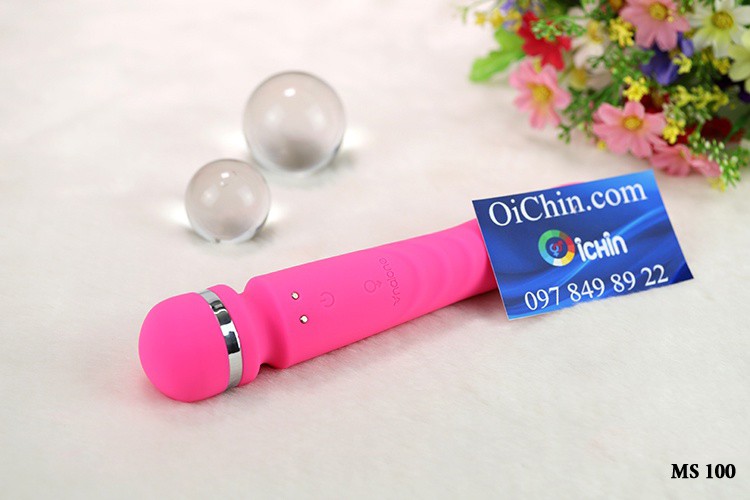 Nalone YONI 2 đầu rung xoay tỏa nhiệt, 14 chế độ, silicone an toàn