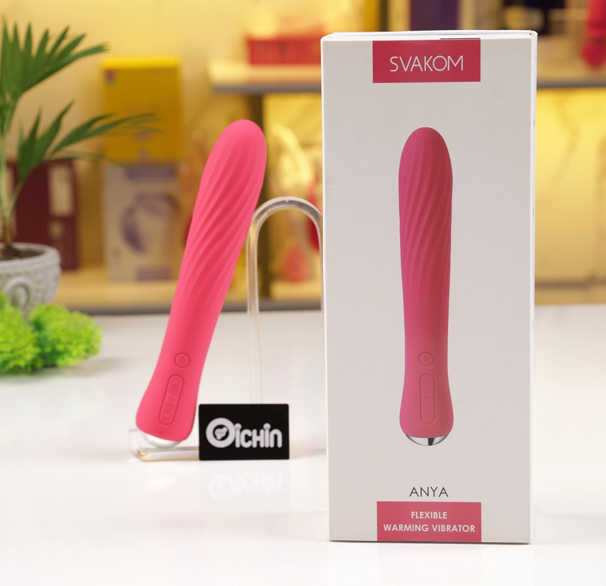 Máy rung Svakom Anya rung êm tỏa nhiệt kích thích G điểm