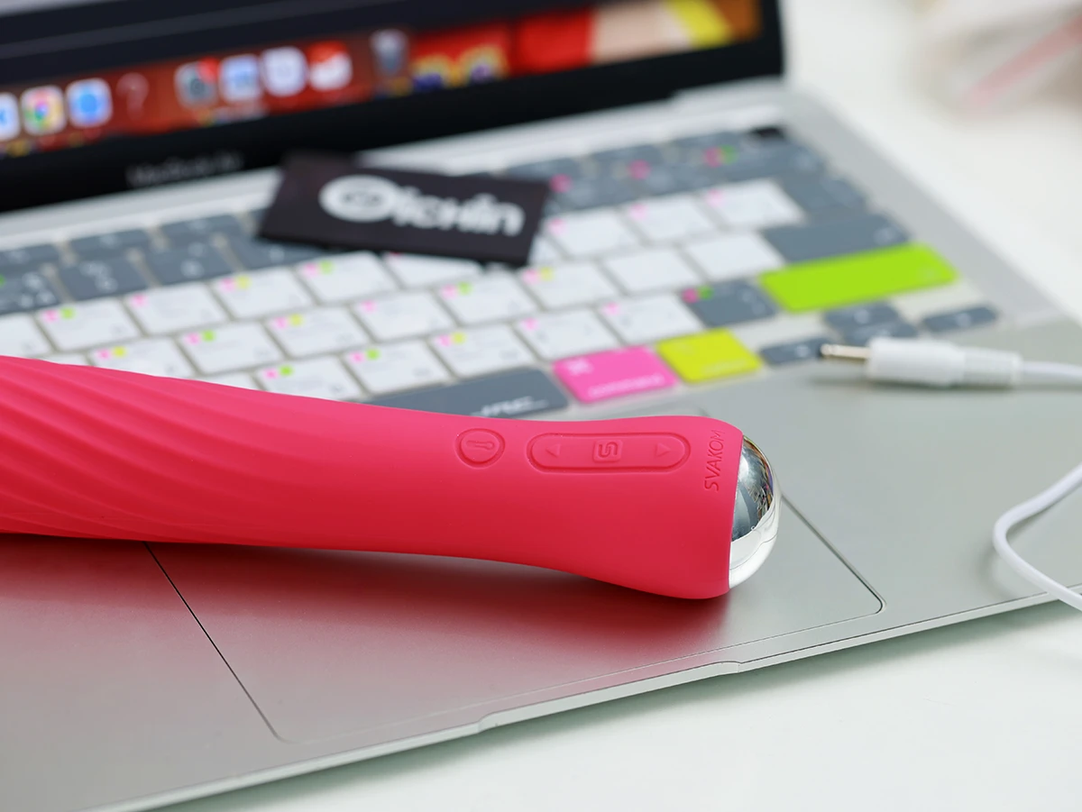 Máy rung Svakom Anya rung êm tỏa nhiệt kích thích G điểm