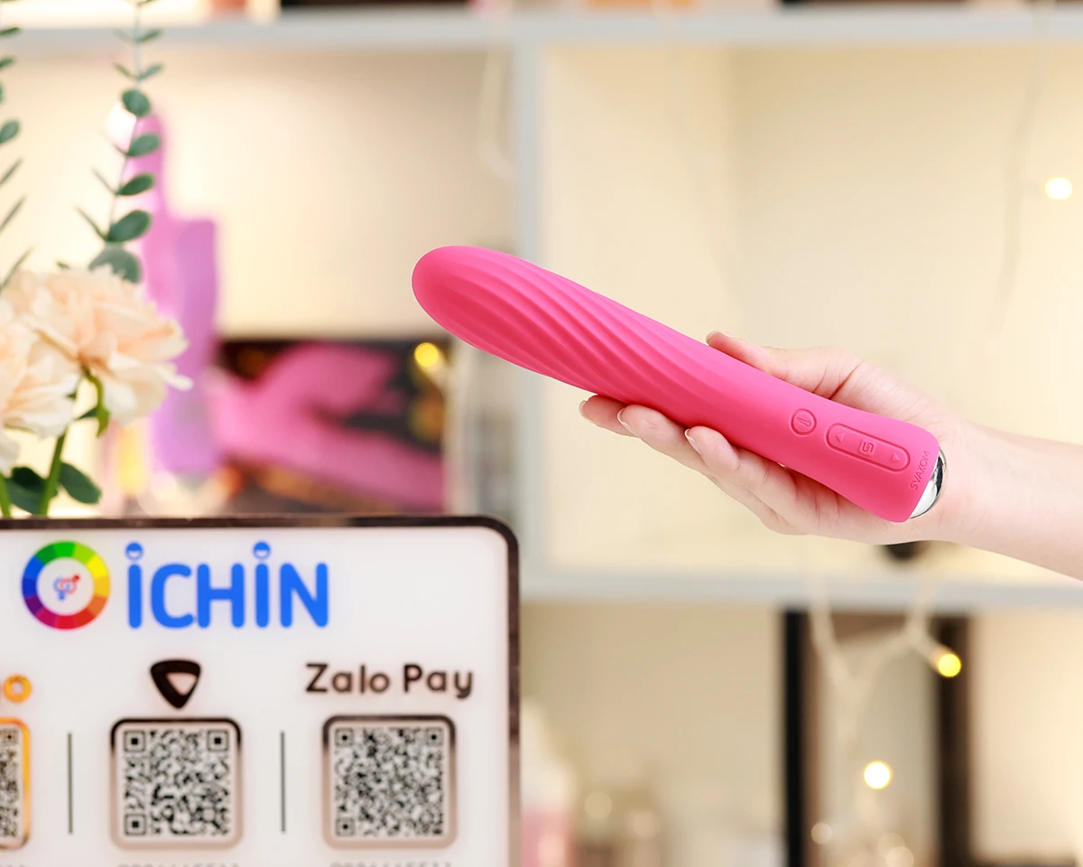 Máy rung Svakom Anya rung êm tỏa nhiệt kích thích G điểm