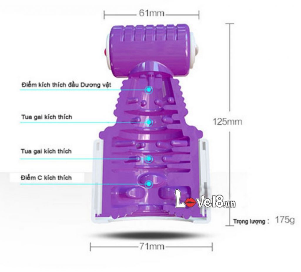 YouCups Super Masturbator Vibrating Male Toy