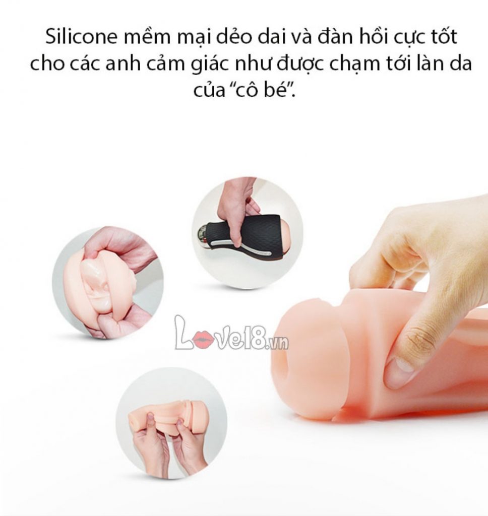 Cốc thủ dâm 3D Bluetooth cao cấp Nalone Jack mạnh mẽ sướng