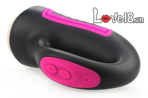 Xmen Premium Vibrating Cup Male Masturbator with Handle