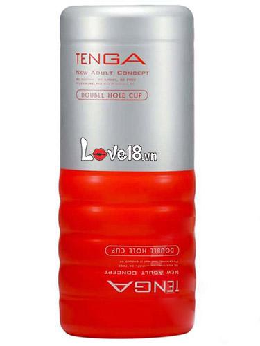 Cốc thủ dâm Tenga Double Hole 2 đầu Nhật Bản chất lượng cao Cốc thủ dâm Tenga Double Hole 2 đầu Nhật Bản chất lượng cao