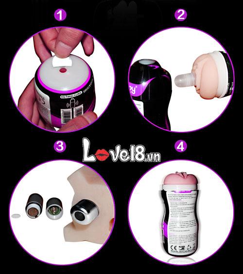  Bán Cốc thủ dâm âm đạo giả Lovetoy có rung hàng xách tay