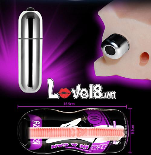 Lovetoy Vibrating Masturbation Cup Male Sex Toy ABS TPE Safe Material