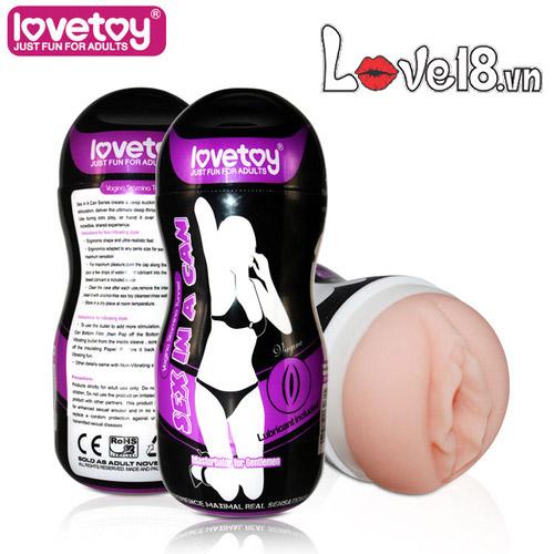 Lovetoy Vibrating Masturbation Cup Male Sex Toy ABS TPE Safe Material